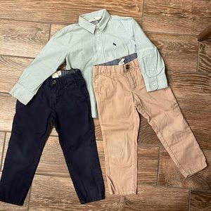 H&M pants and shirt bundle